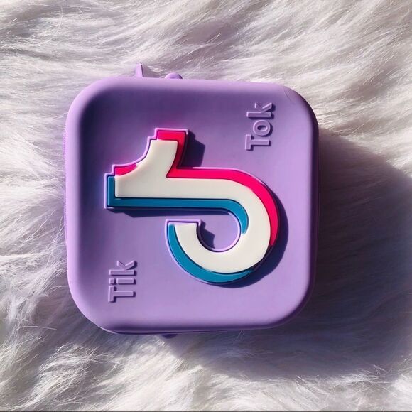 Brand New Light Purple Tik Tok Coin‎ Purse Mini Purse - Picture 3 of 6